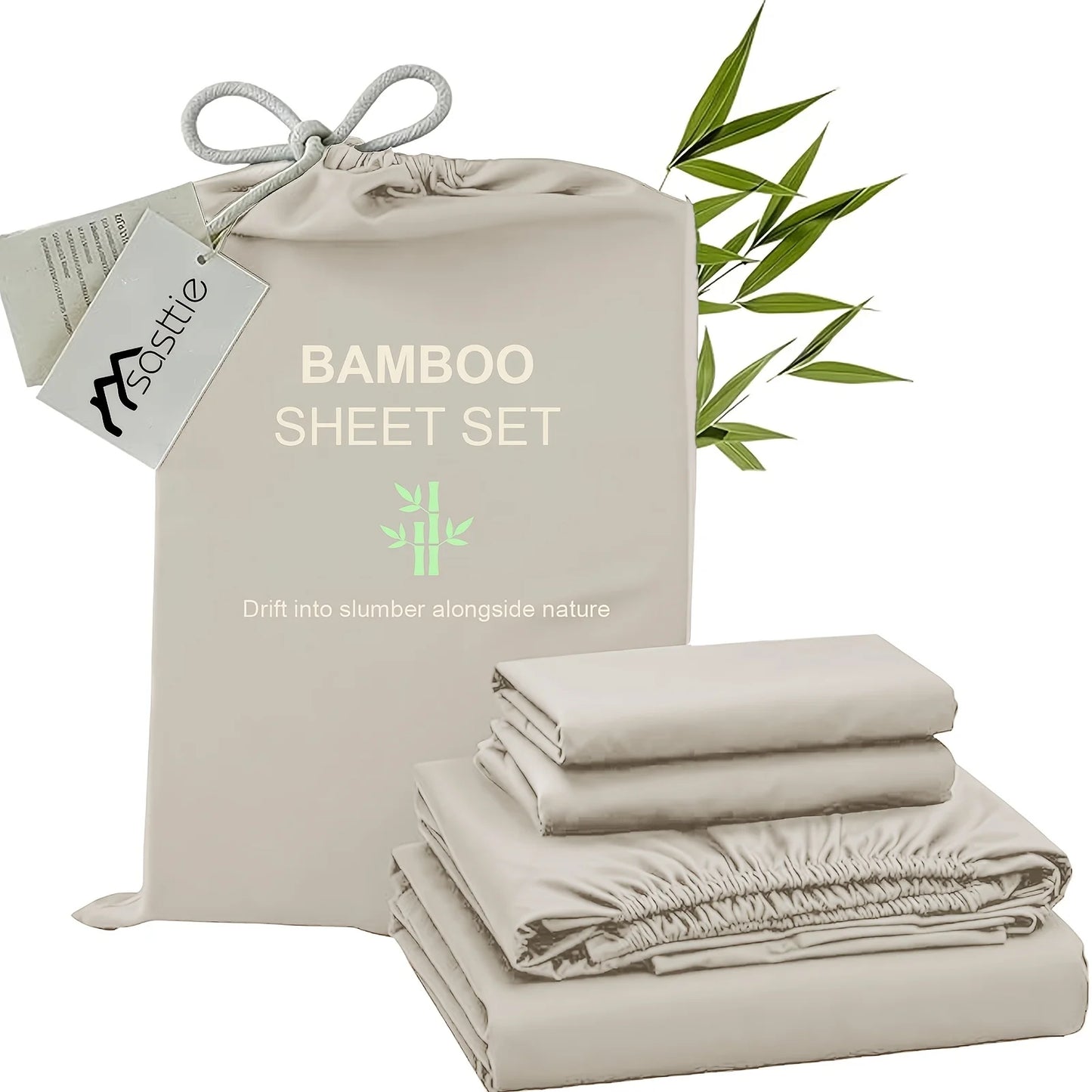 Life Ideas Cooling Bed Sheet Set Ultra Soft And Breathable