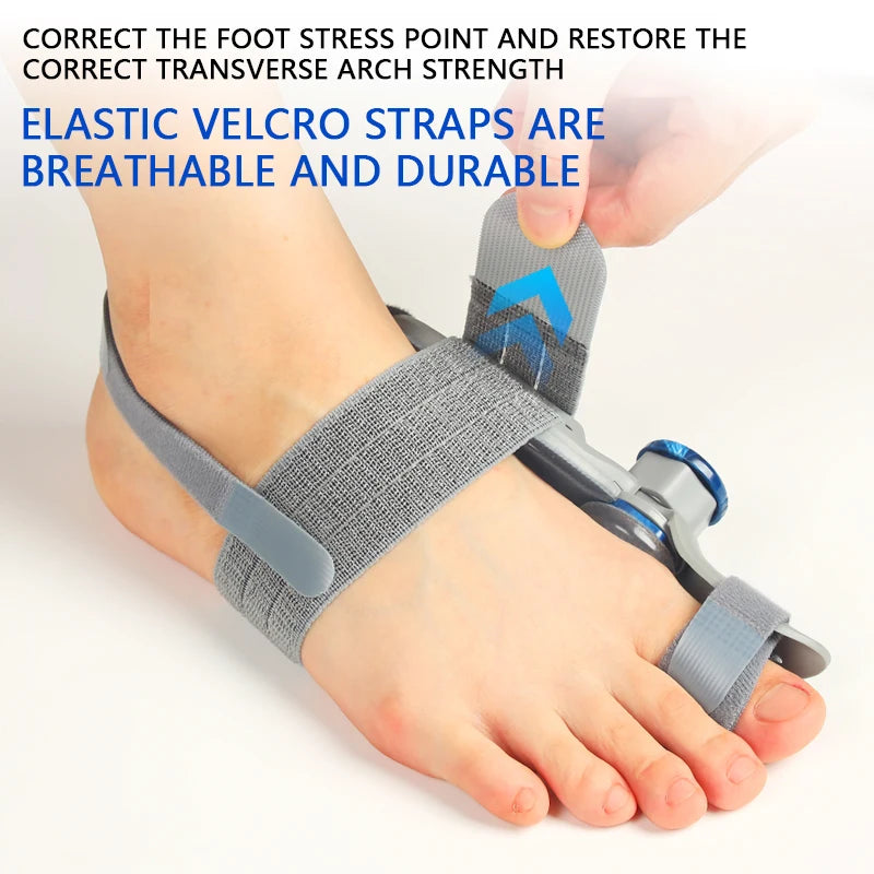 Unisex Adjustable Rotatable Toe Separator For Foot Comfort