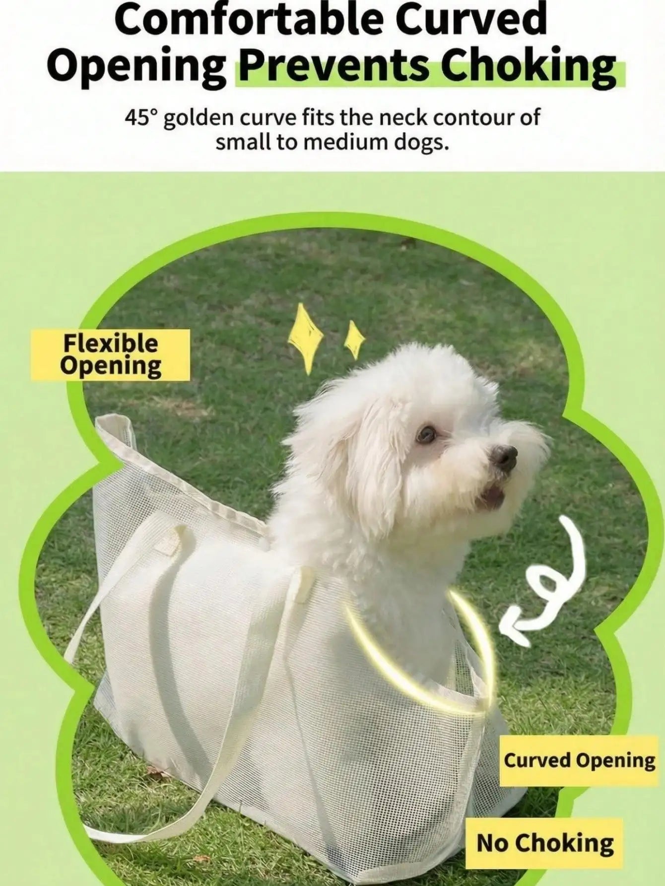 Foldable Breathable Mesh Pet Carrier Bag For Dogs Travel Tote