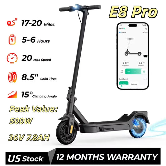 HeroPick Foldable 500W Electric Scooter For Adults Long Range
