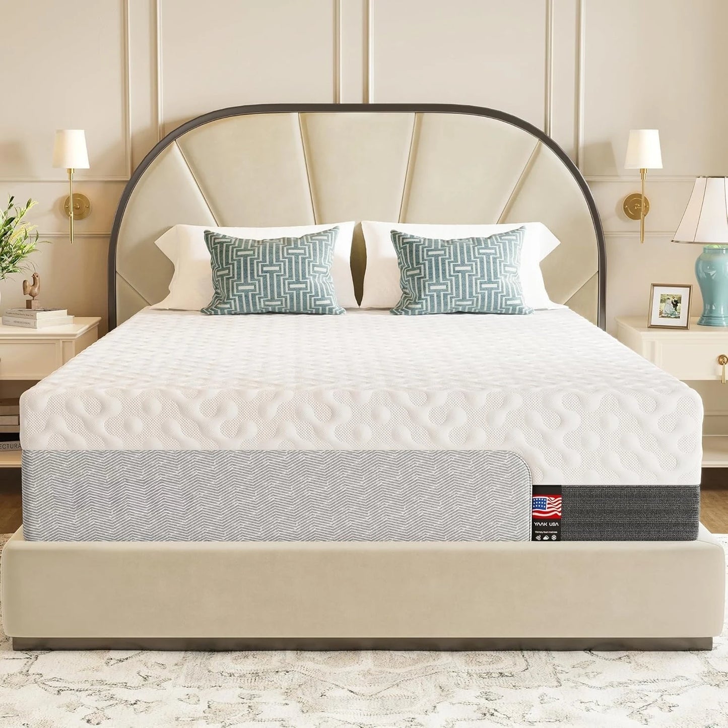 GUOHE Memory Foam Mattress In A Box For Comfortable Sleep