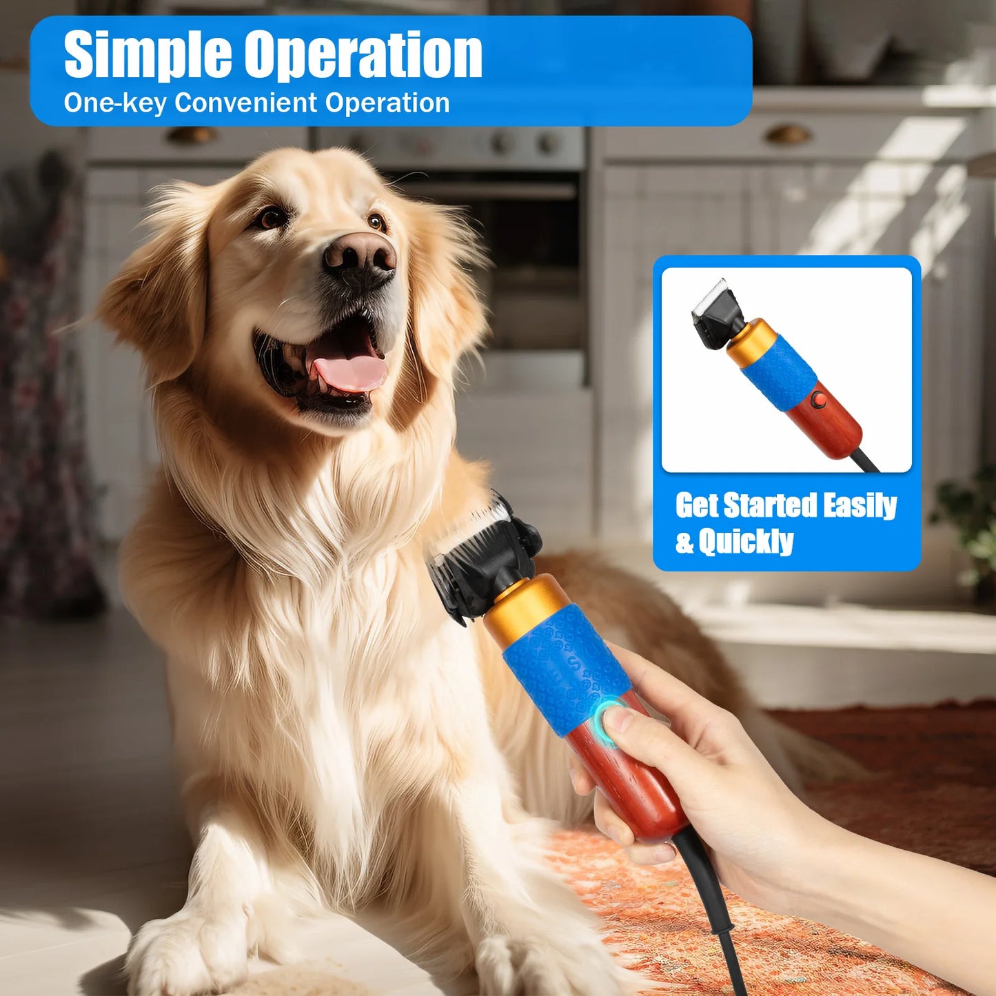 Electric Animal Fur Shears For Dog And Pet Grooming Clipper