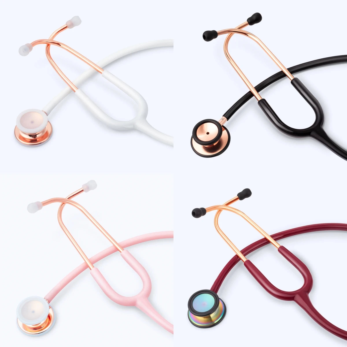 XceeFit Portable Double Sided Stethoscope for Cardiology and Medical Use