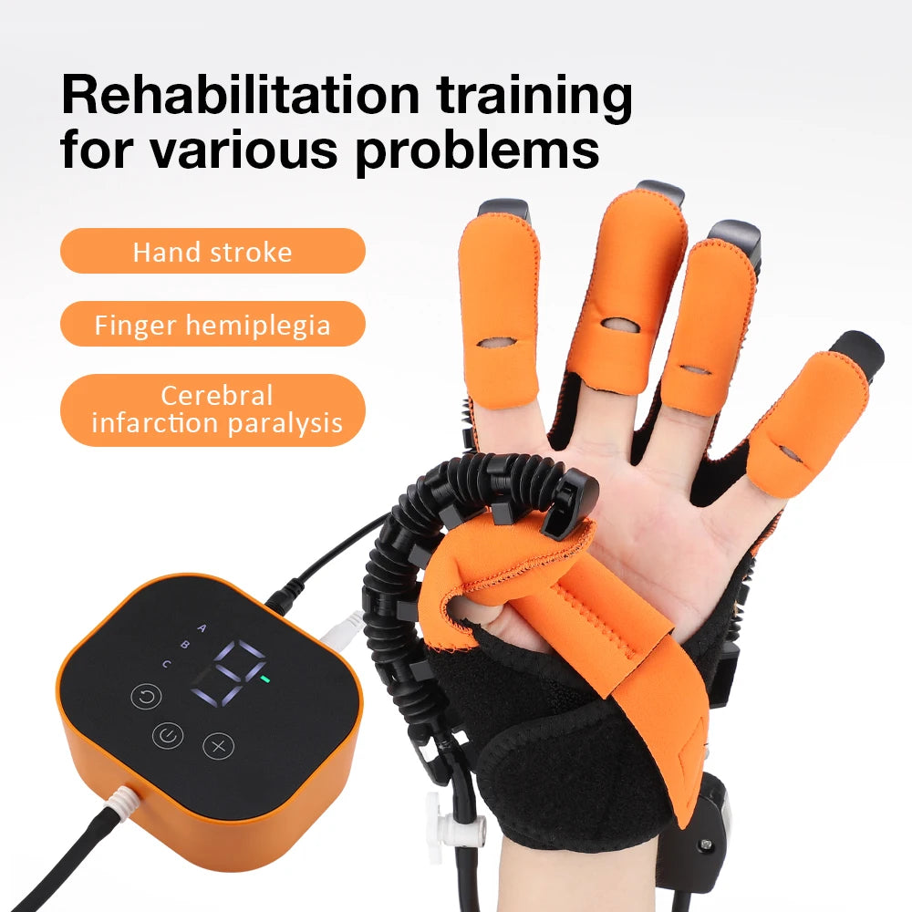 Hemiplegia Rehabilitation Robot Glove for Stroke Recovery and Hand Function