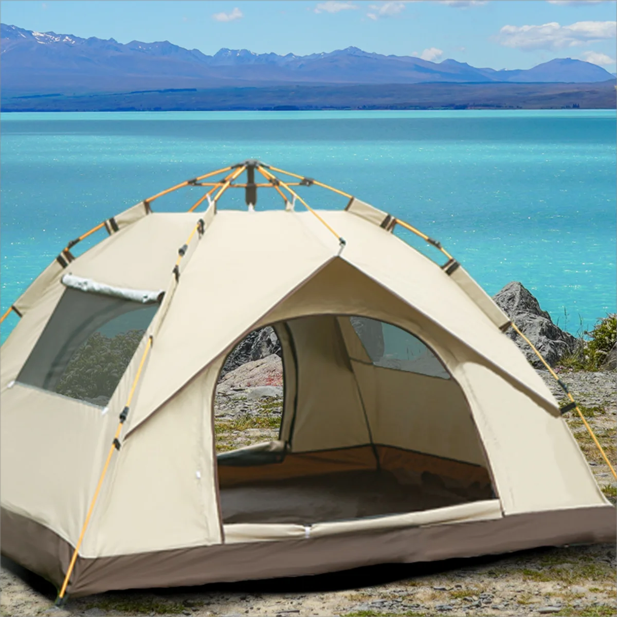 Pakicetus Automatic Pop Up Outdoor Camping Tent Shelter