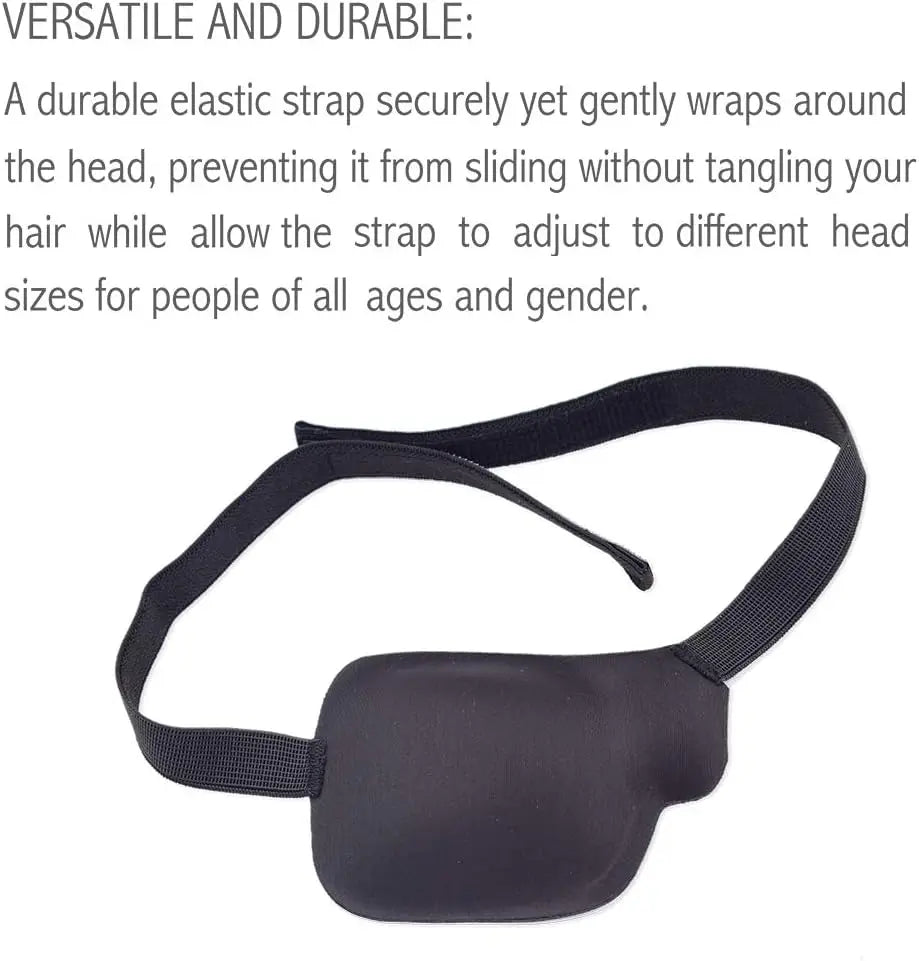 3D Right Eye Patch Adjustable Light Blocking Comfort Daily Use