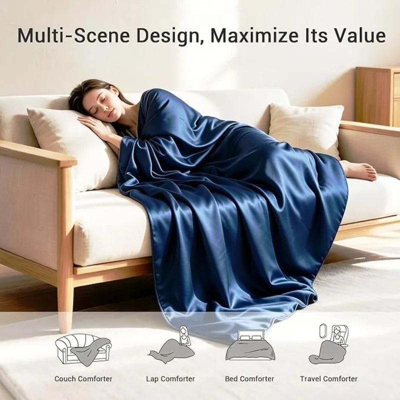 SHEREST Cooling Comforter Lightweight Breathable Quilt for Hot Sleepers