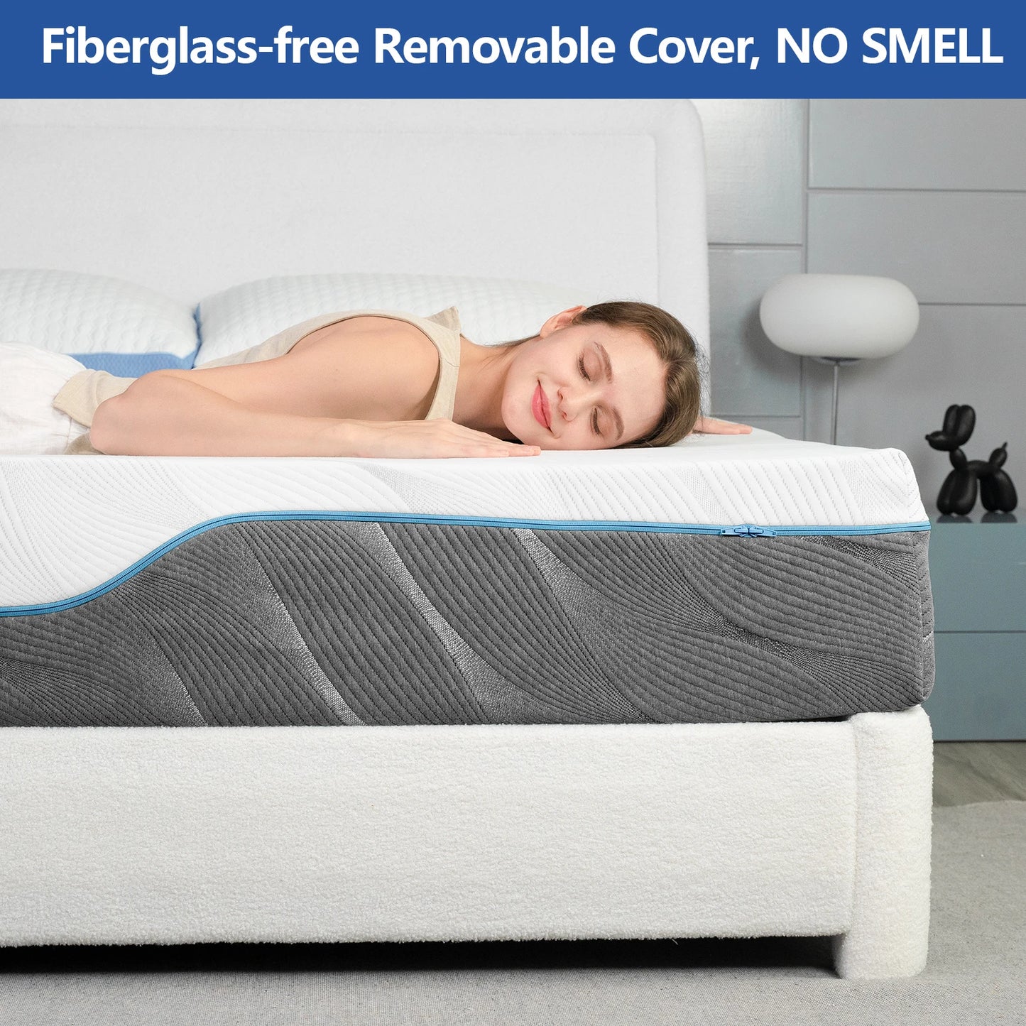 Hcore Extra Firm Flippable Mattress For Back Pain Memory Foam