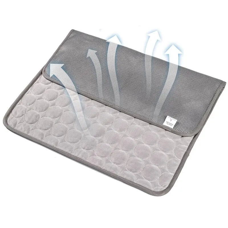 Pet Ice Cooling Mat For Dogs And Cats Longlasting Pad