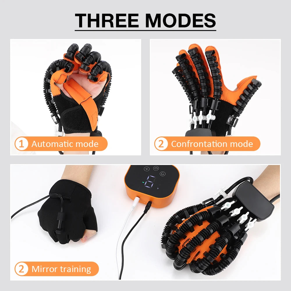 Hemiplegia Rehabilitation Robot Glove for Stroke Recovery and Hand Function
