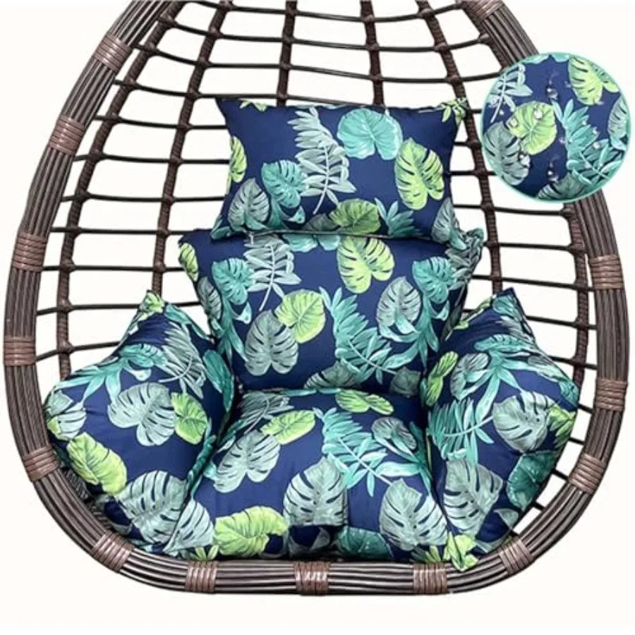 Egg Chair Cushion for Hanging Chair Indoor Outdoor Patio Garden Seat Pad