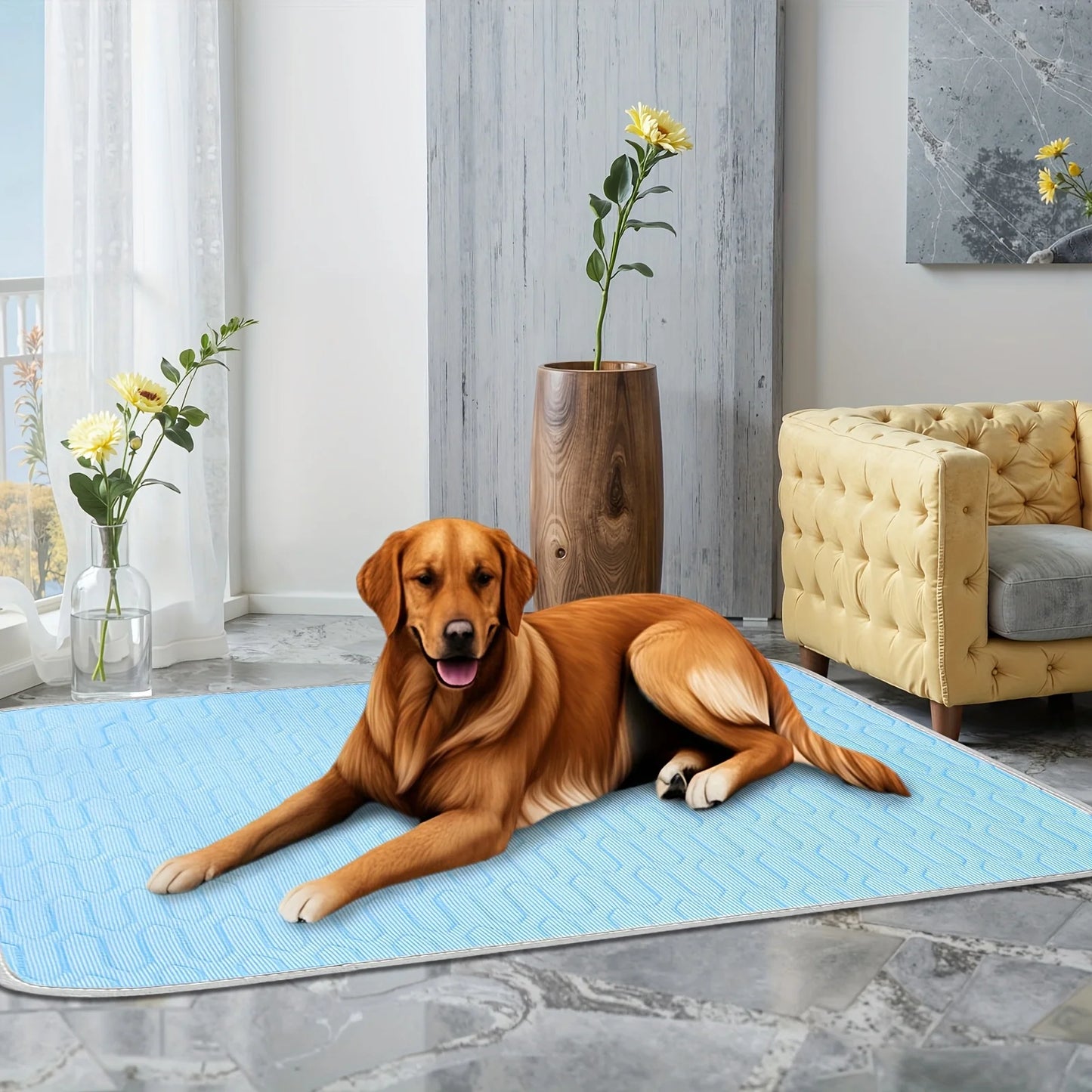 Pet Cooling Mat Pad Ice Cool Summer Bed For Cats And Dogs