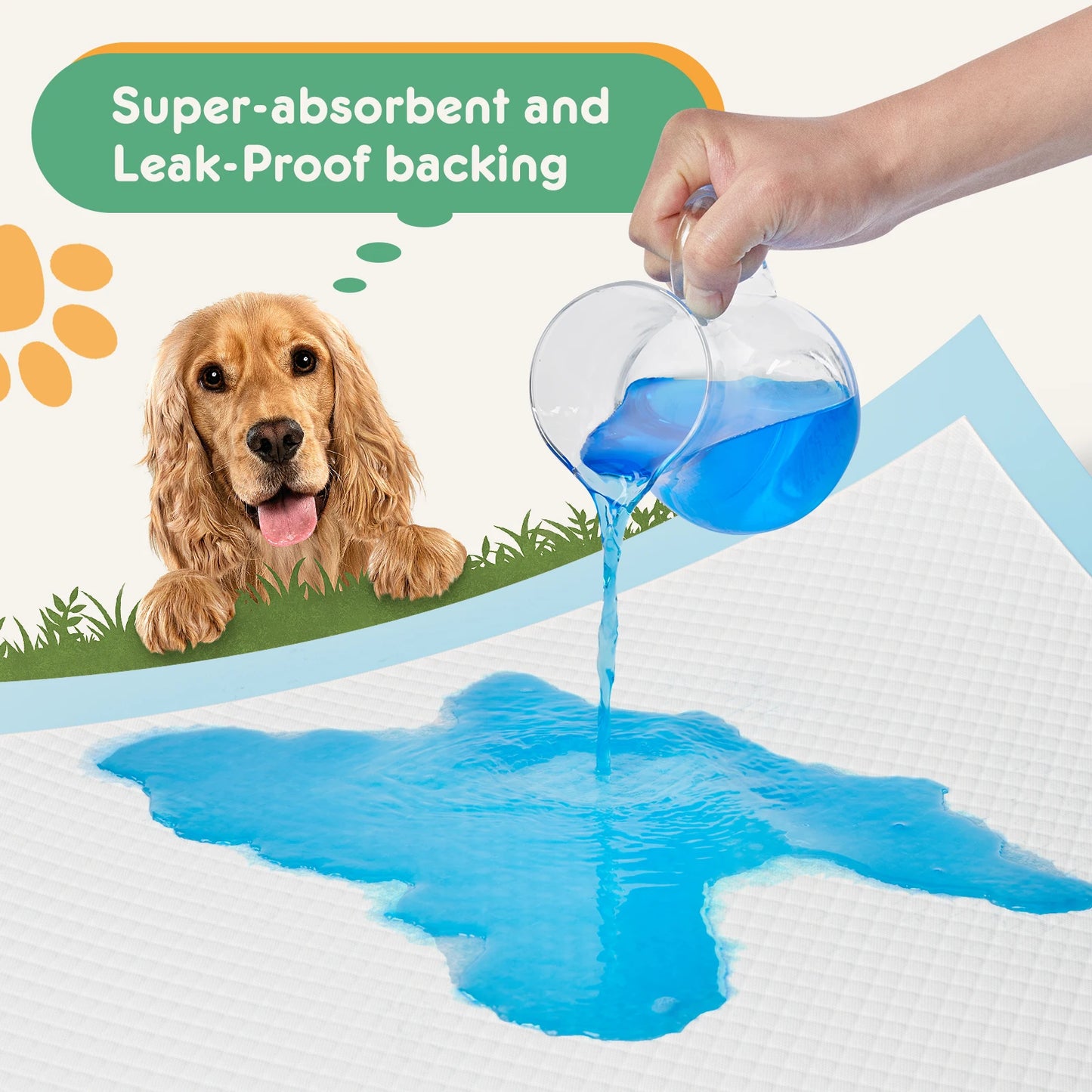 NONEDog Litter 150 Count Disposable Underpads Quick Drying