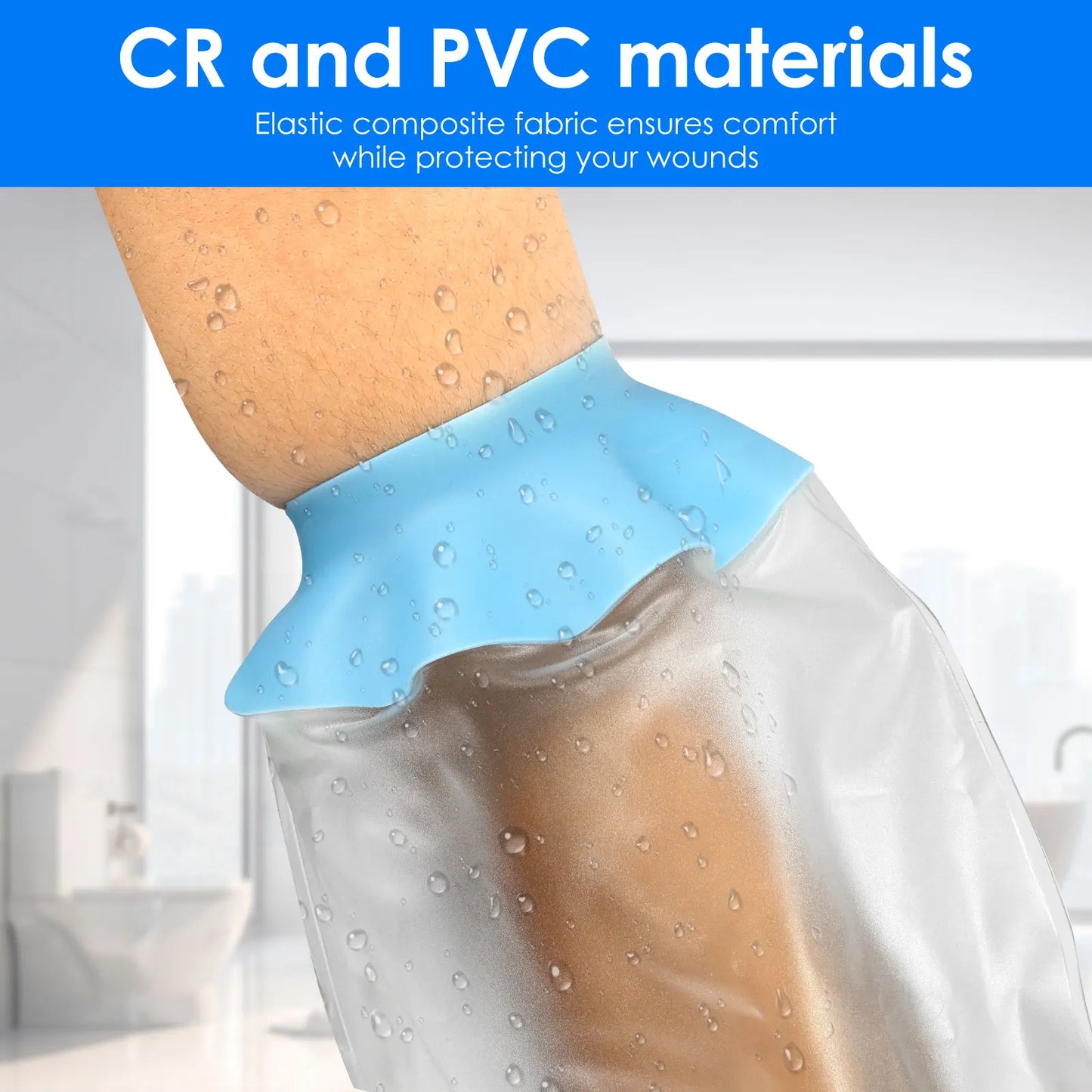 Arm Shower Cover Waterproof Cast Protector for Adults