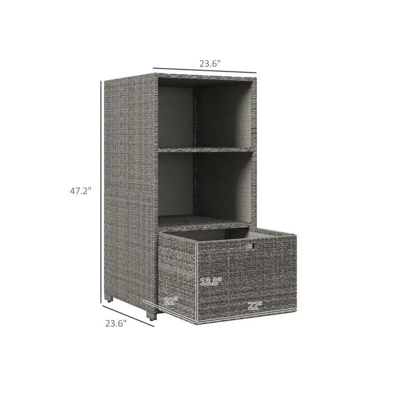 Chester Storage Cabinets and Rolling Wardrobe Units for Home Organization