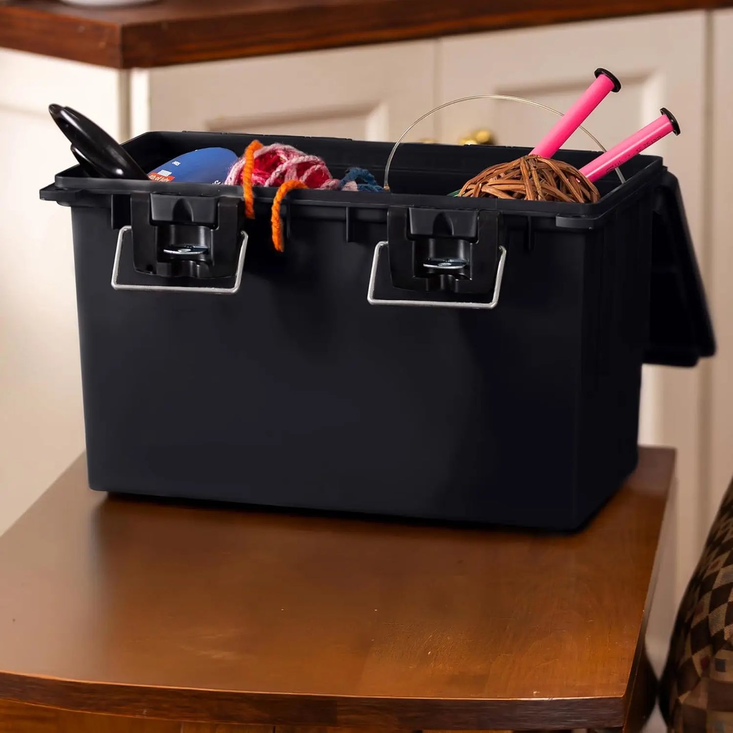 Stackable Storage Bins With Lids Lockable For Home Classroom
