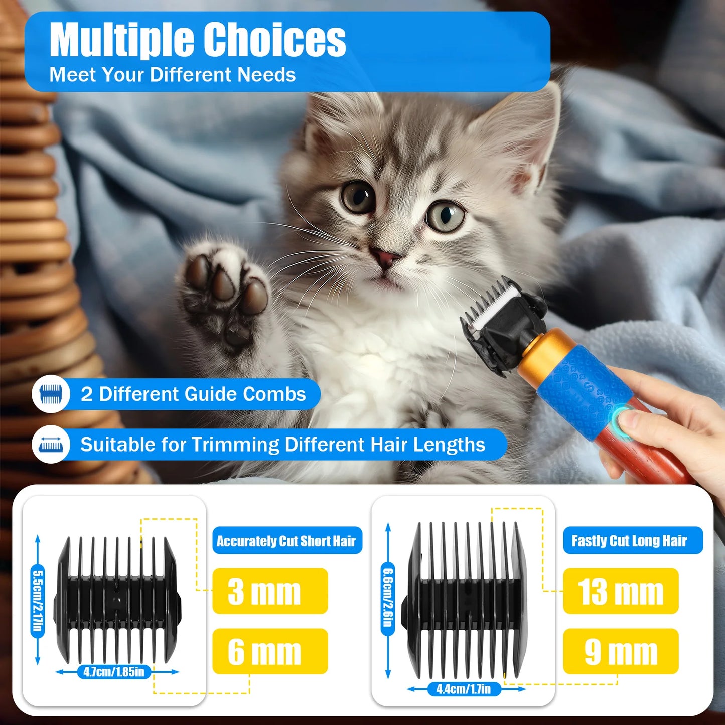 Electric Animal Fur Shears For Dog And Pet Grooming Clipper