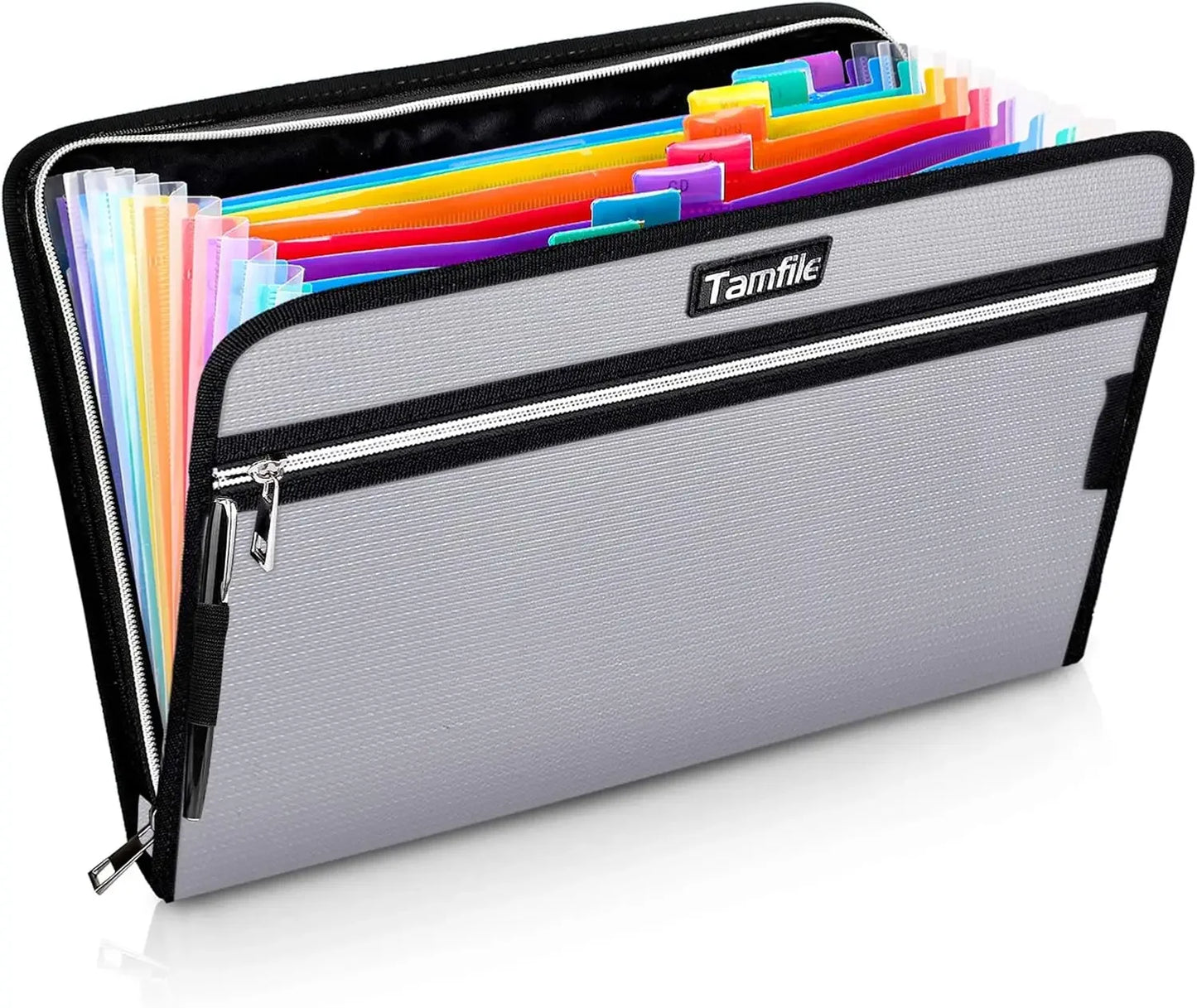 Fireproof Organizer With Handles 13 Compartment Clear Expanding File