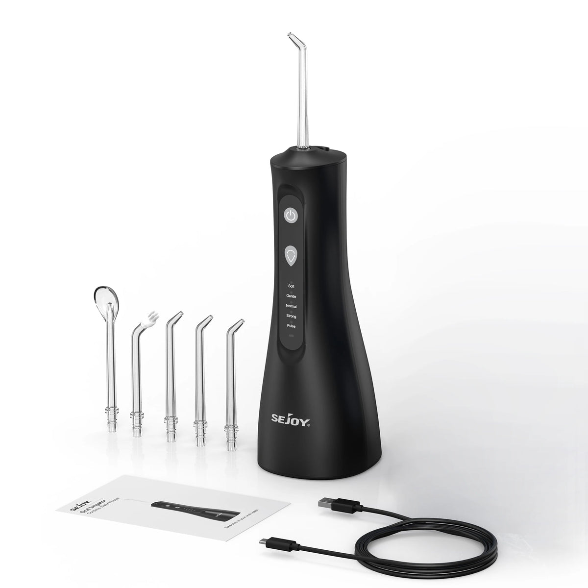 Sejoy Portable Electric Water Flosser Irrigator With Five Modes