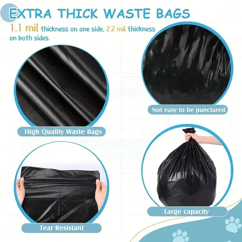 None Dog Poop Bags Disposable Pet Waste Bags 600 Count