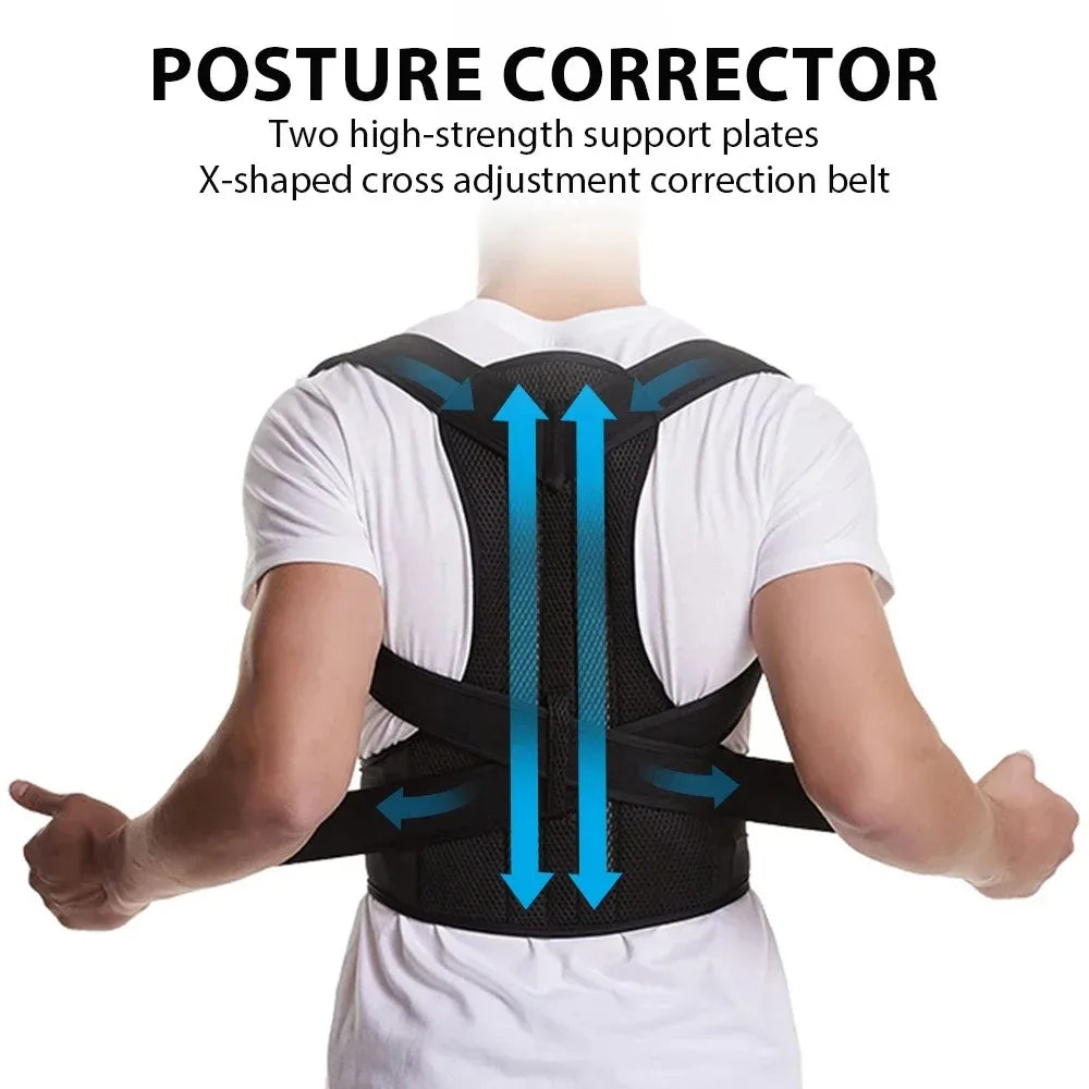 Back Brace Posture Corrector Belt for Women and Men