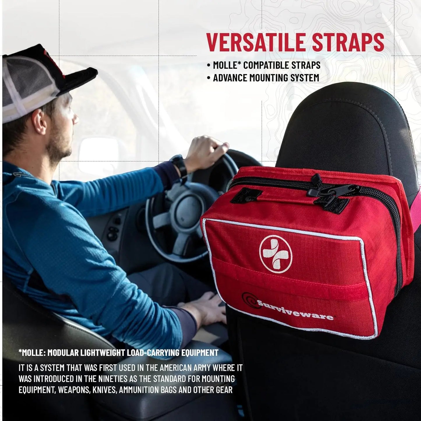 238 Piece Survival First Aid Kit For Travel And Outdoor