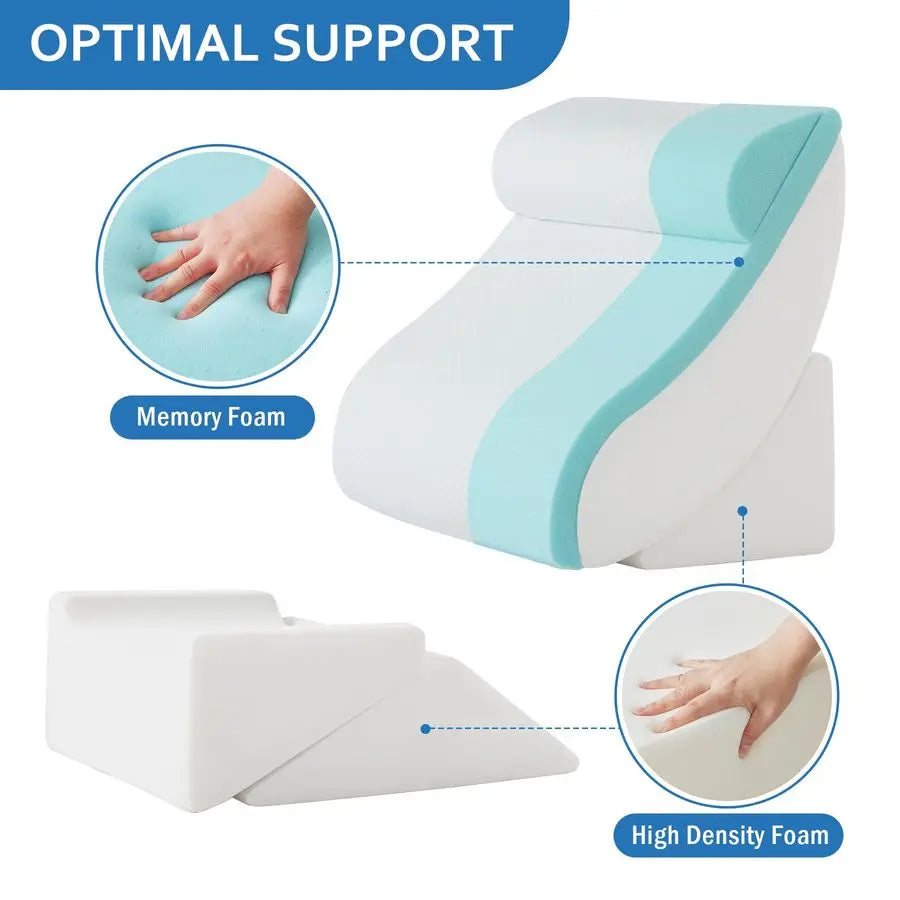 Wedge Pillow Set After Surgery for Pain Relief and Sleep