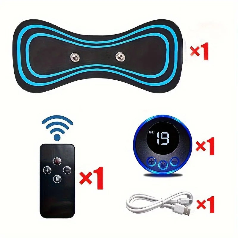 EMS Neck Massager With 8 Modes And 19 Levels Of Intensity