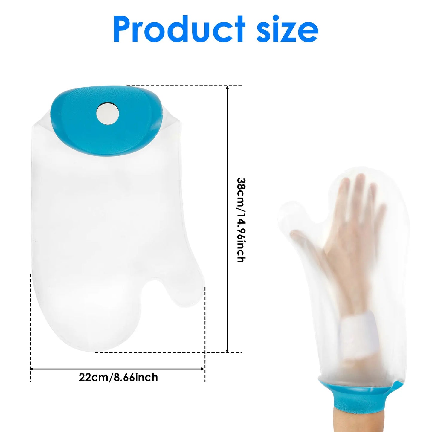 Arm Shower Cover Waterproof Cast Protector for Adults