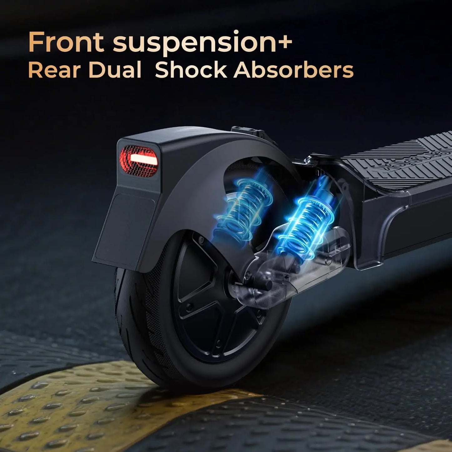 HeroPick Foldable Electric Scooter 500W 36V Long Range Commuter