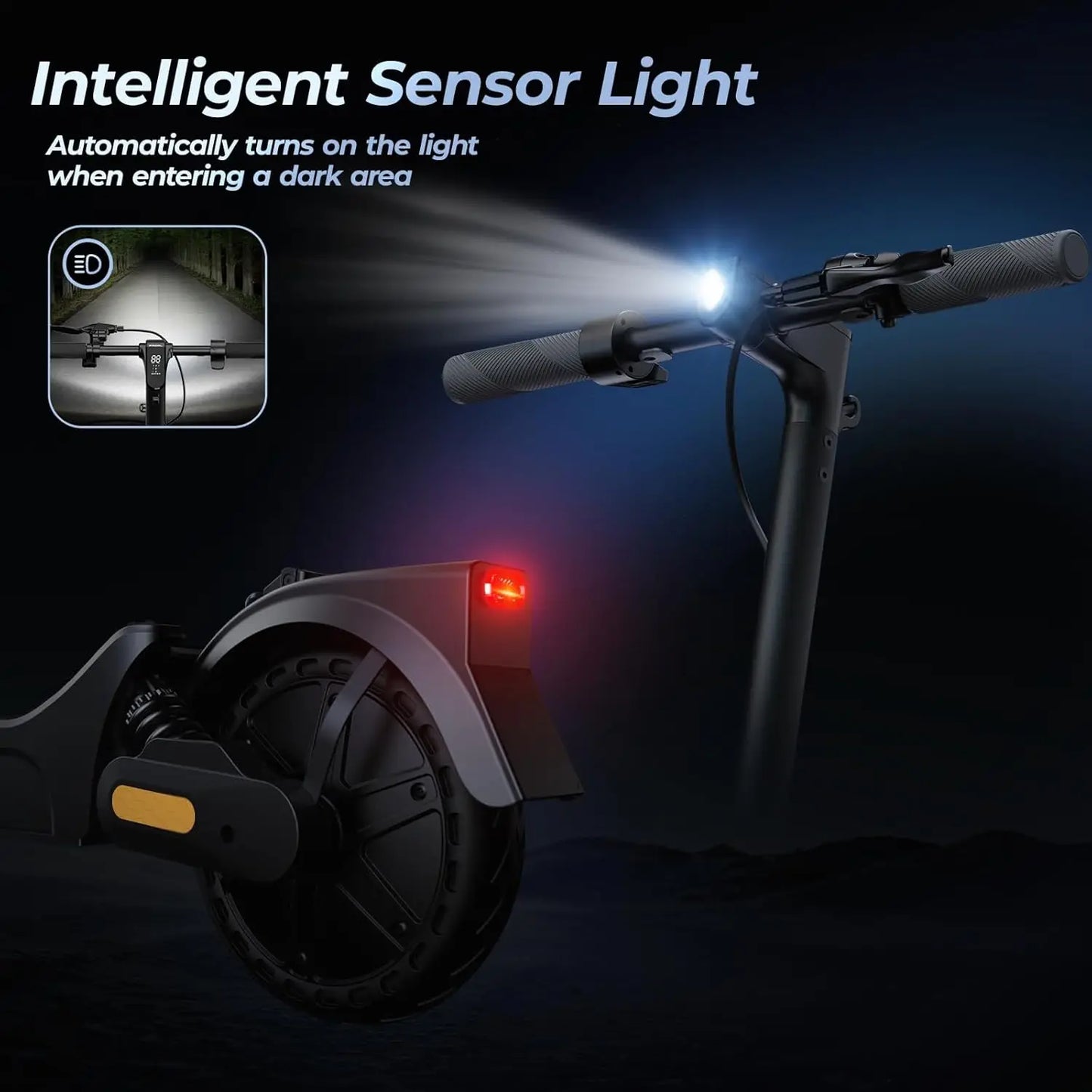 HeroPick High Speed Foldable Electric Scooter 500W 20 Mile Range