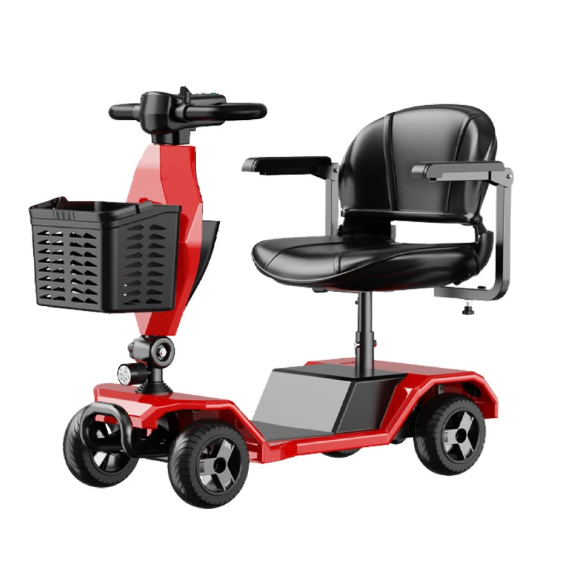 All Terrain 4-Wheel Foldable Mobility Scooter for Seniors