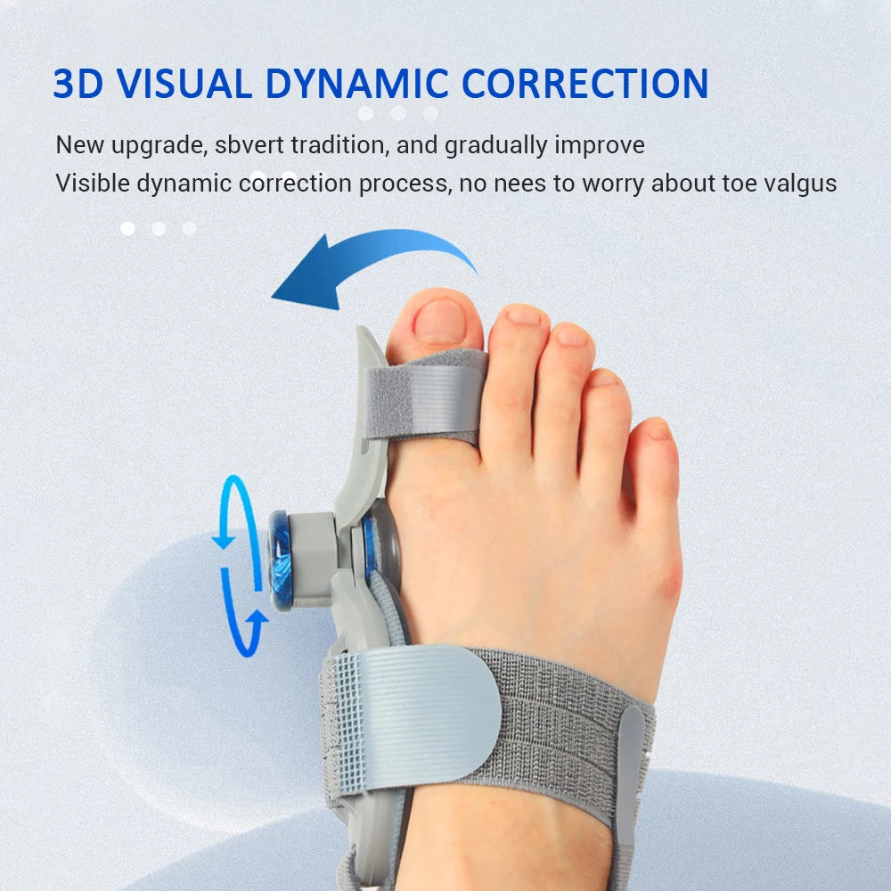 Hailicare Adjustable Bunion Corrector For Hallux Valgus Braces