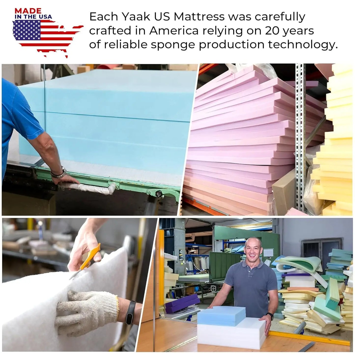 GUOHE Memory Foam Mattress In A Box For Comfortable Sleep