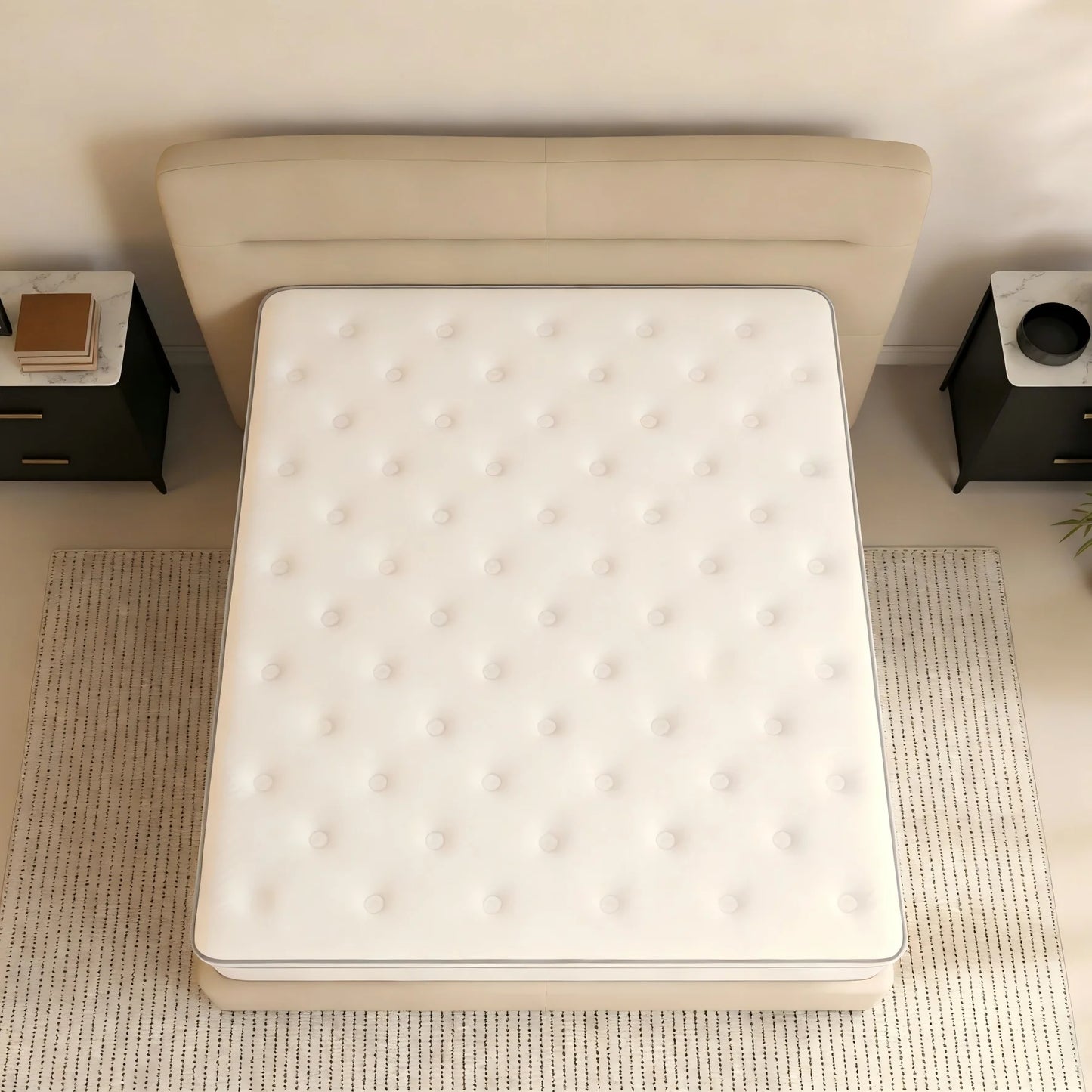Madevos Memory Foam Pocket Springs Mattress In A Box
