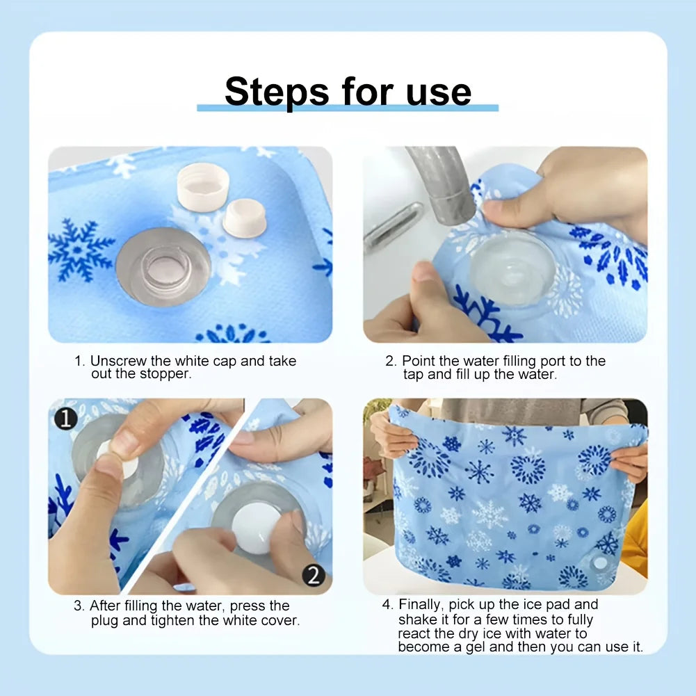 Pet Summer Self-Cooling Pad for Dogs and Cats Easy to Clean Bed