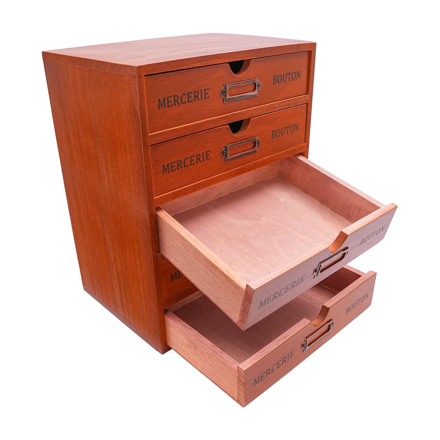 Elegant Wooden Desk Organizer for Neat and Efficient Workspace