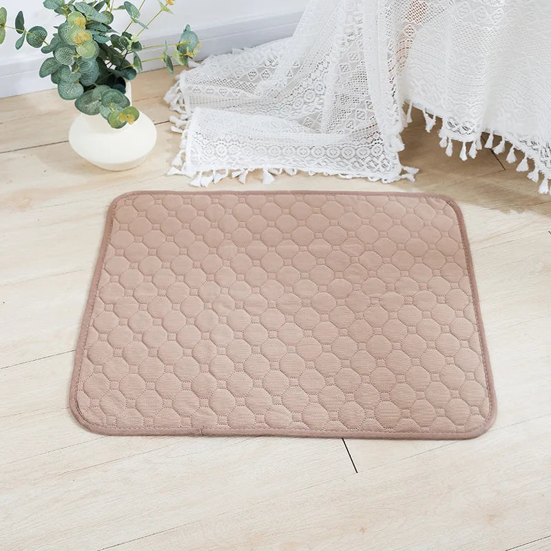 Washable Dog Diaper Mat Pee Pad Waterproof Reusable