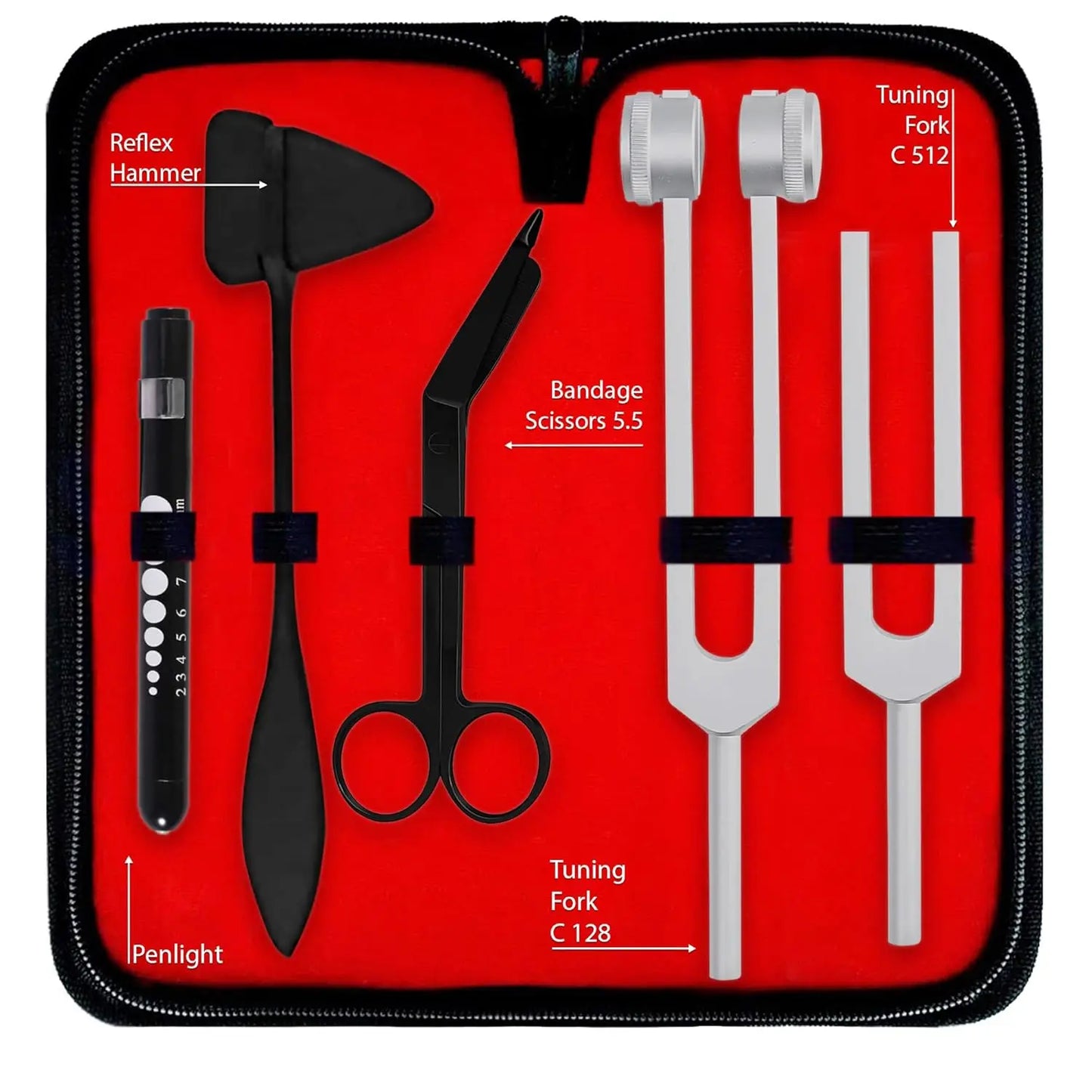 Nurse Starter Kit 18 Piece With Stethoscope And BP Monitor