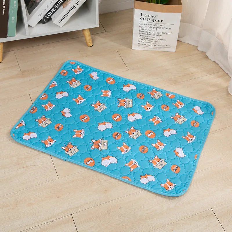 Washable Dog Diaper Mat Pee Pad Waterproof Reusable