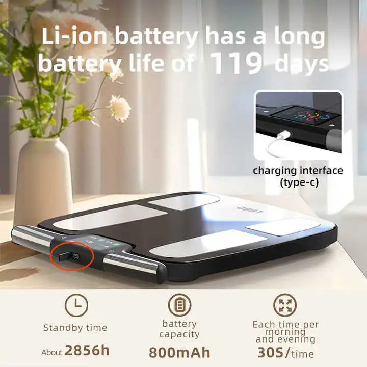 Advanced Smart Digital Scale For Comprehensive Body Composition Analysis