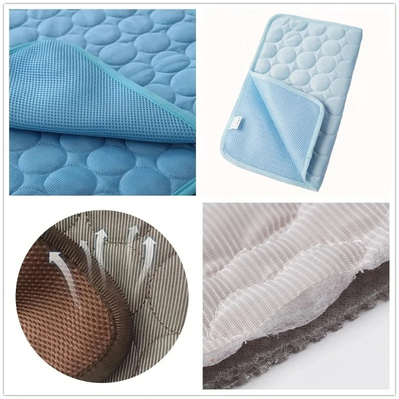 Durable Nylon Dog Cooling Mat For Indoor Outdoor Use