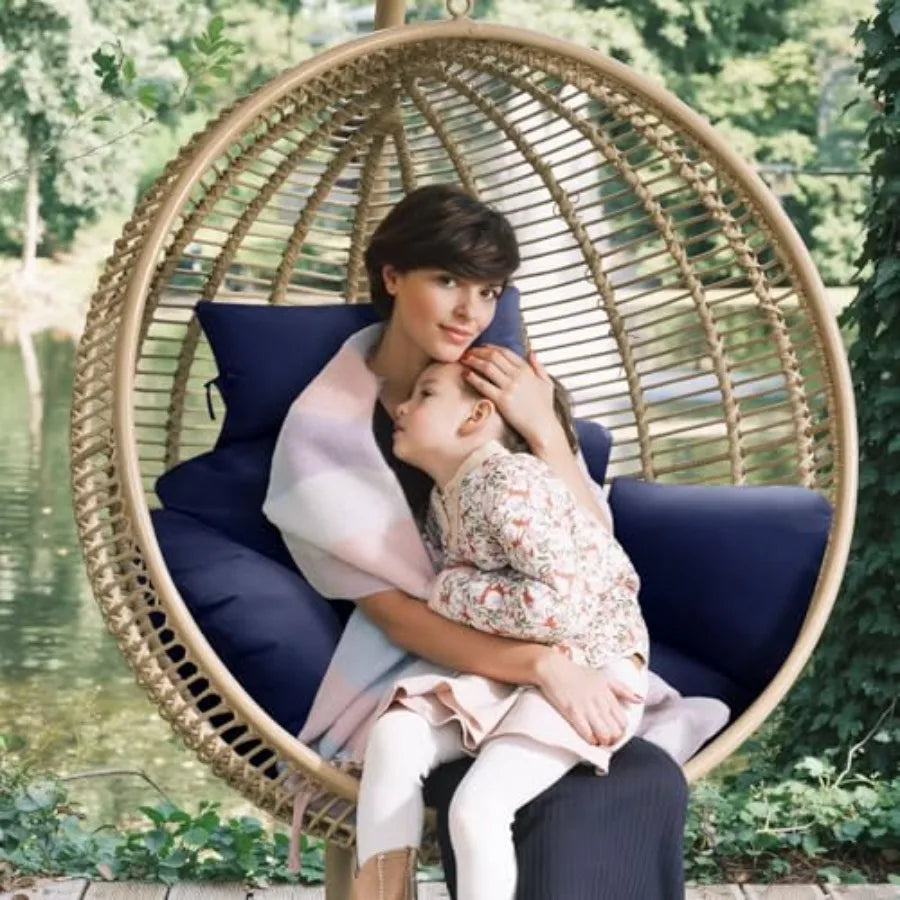 Egg Chair Cushion for Hanging Chair Indoor Outdoor Patio Garden Seat Pad