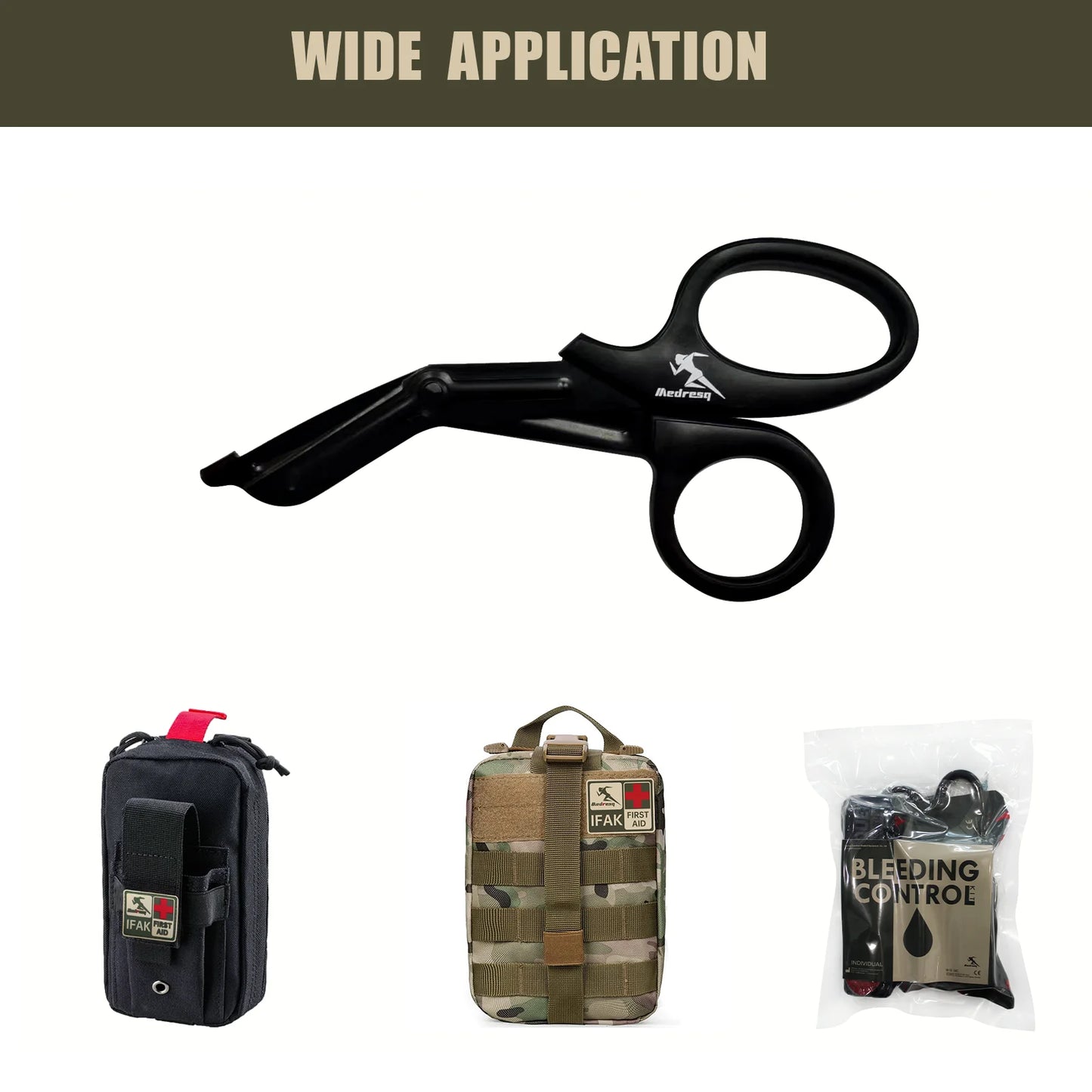 Medresq Trauma Shears for Doctors Nurses Paramedics EMS Professionals