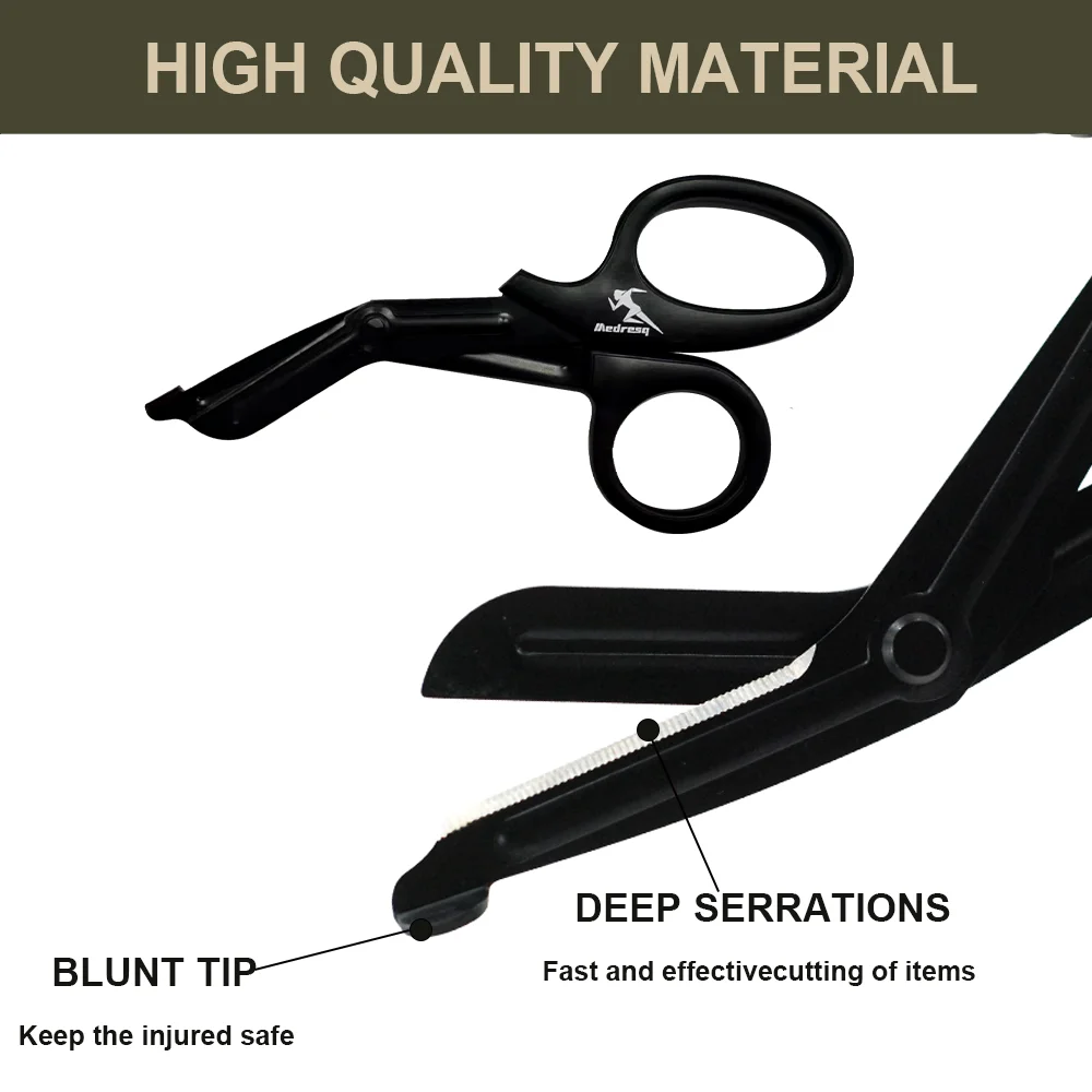Medresq Trauma Shears for Doctors Nurses Paramedics EMS Professionals