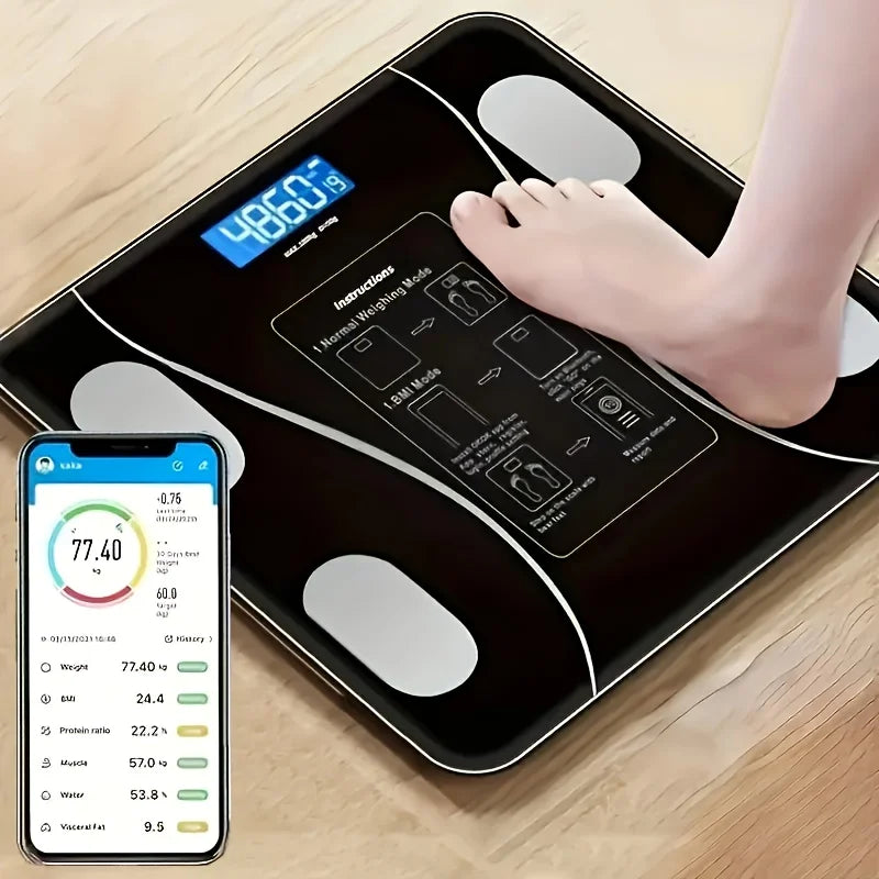 AEHOME Intelligent Digital Body Scale With Backlit LED Display