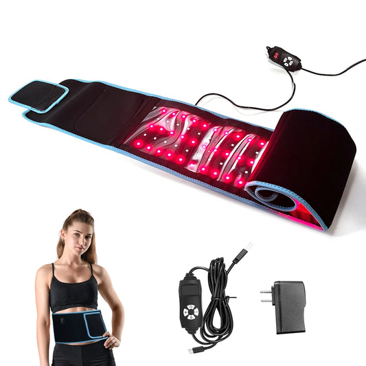 Red Light Belt 660nm 850nm Infrared Light Wrap For Body