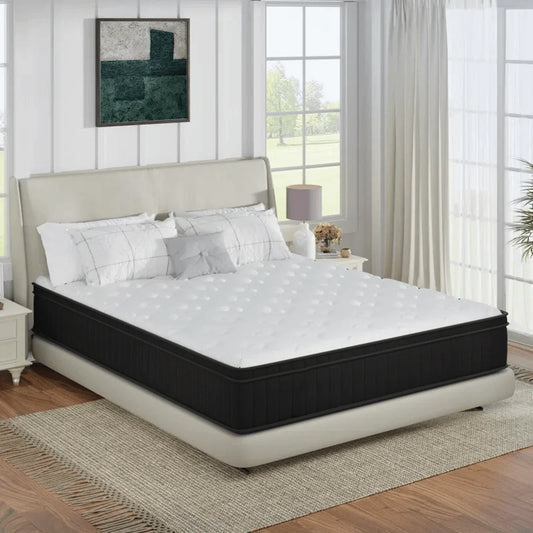 Amztree Hybrid Memory Foam Mattress In A Box Certipur Certified