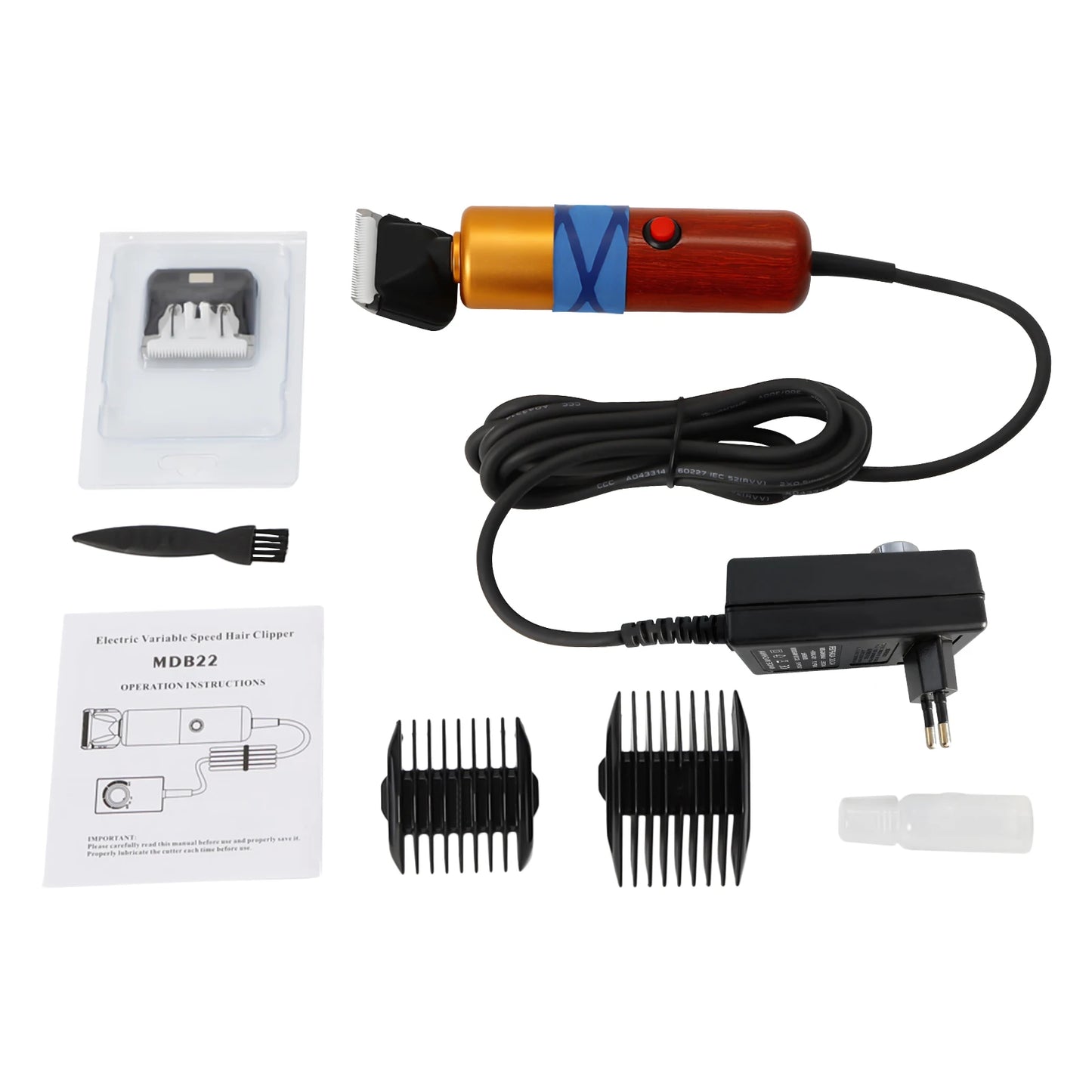 Pet Hair Clipper Low Noise Professional Electric Trimmer For Pets