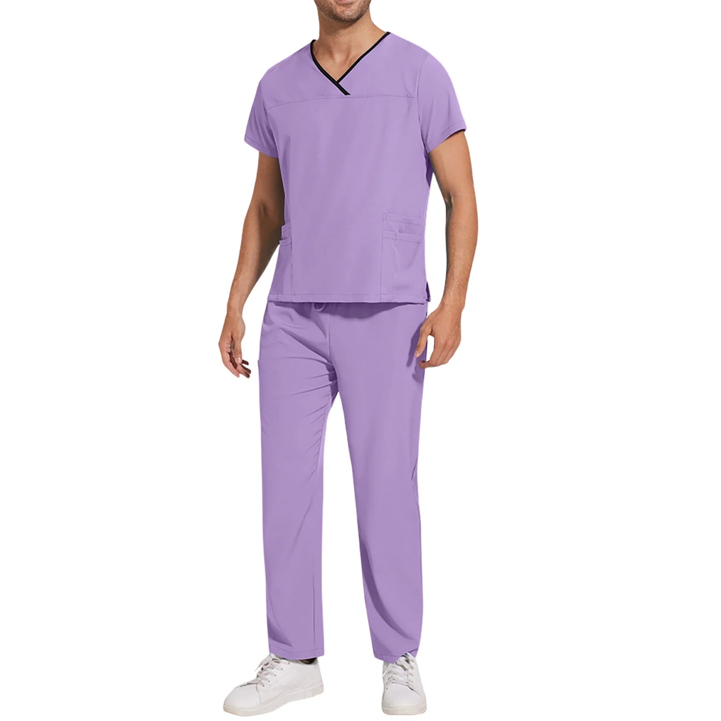 Soft Lightweight Jogger Scrubs Suit For Healthcare Workers Nurses Doctors